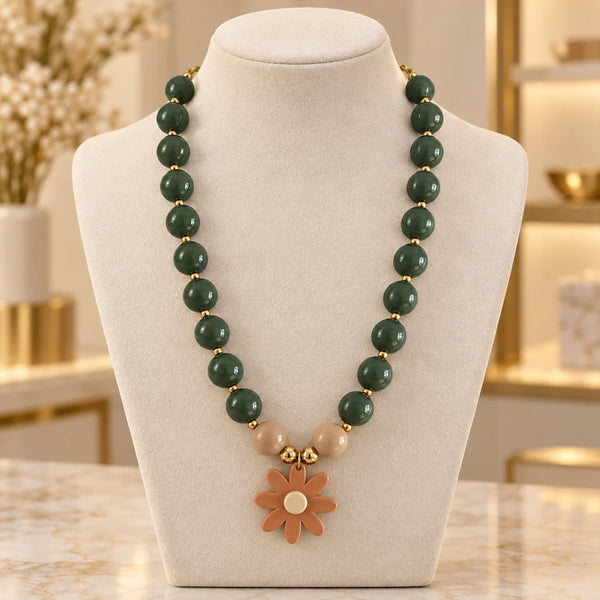 AA-C16 · Verde & Flor Coral