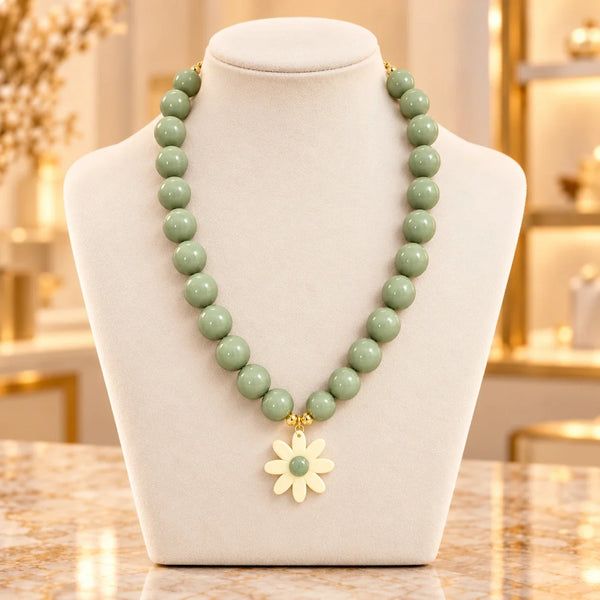 AA-C32 · Salvia & Flor Crema · Exhibidor boutique
