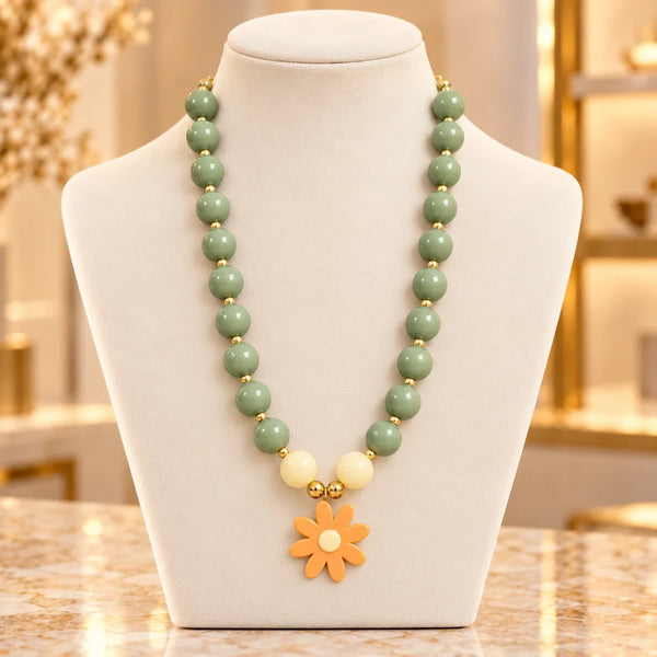 AA-C33 · Salvia & Flor Naranja · Exhibidor boutique