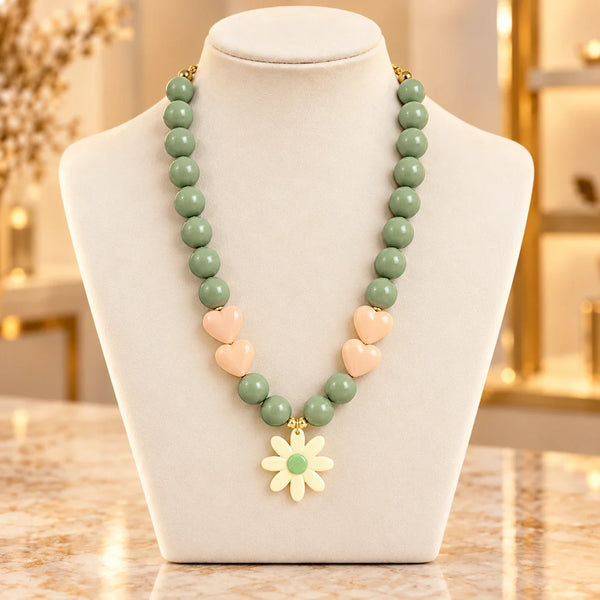 AA-C35 · Salvia & Flor Marfil · Exhibidor boutique