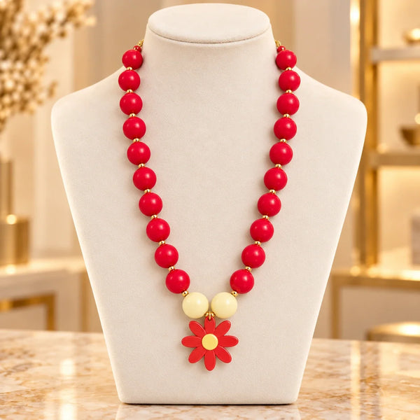 AA-C41 · Rojo & Flor · Exhibidor boutique