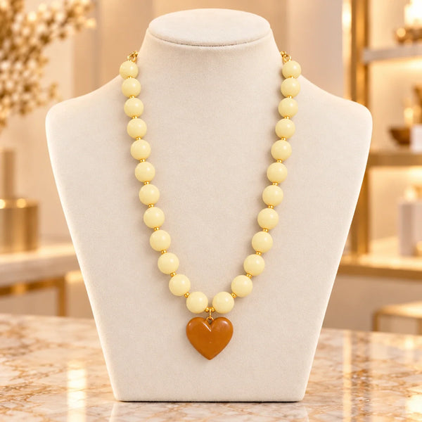 AA-C46 · Vainilla & Corazón Ámbar · Exhibidor boutique